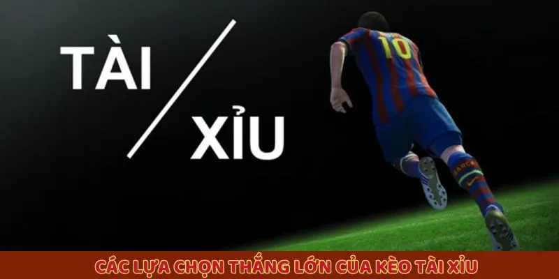 Các lựa chọn quen thuộc của kèo tài xỉu